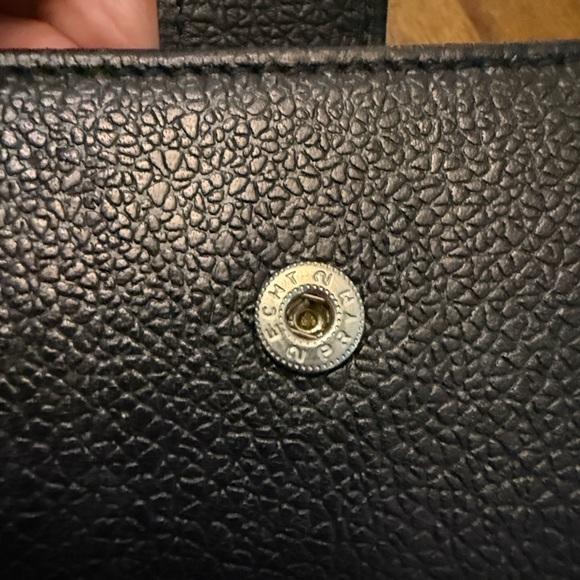 EUC Bvlgari Black Leather Wallet - Picture 8 of 9
